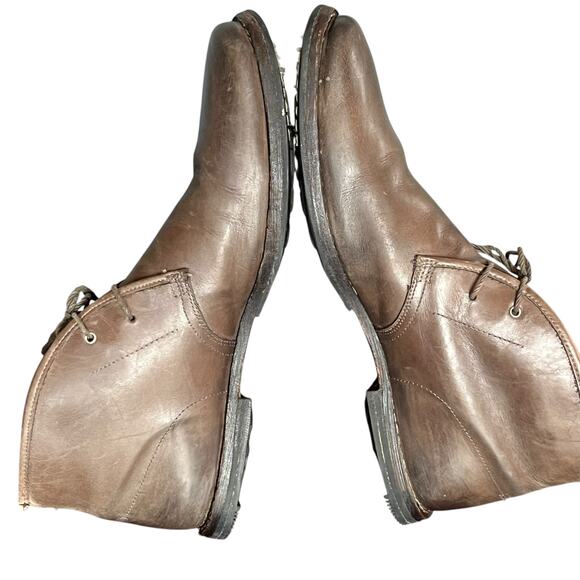 Timberland Wodehouse Chukka Boots Mens 11 Tan Premium Leather Classic Timeless - Picture 6 of 16